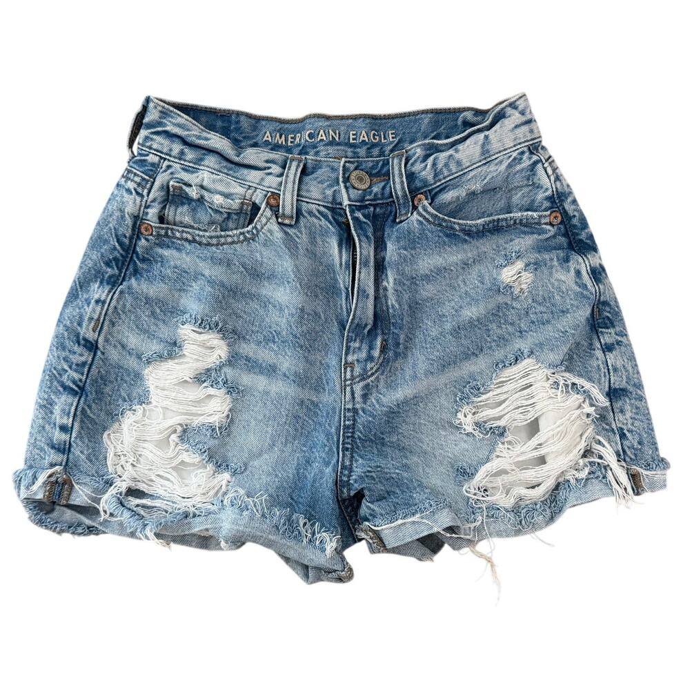 American Eagle Mom Jean Shorts Size 00